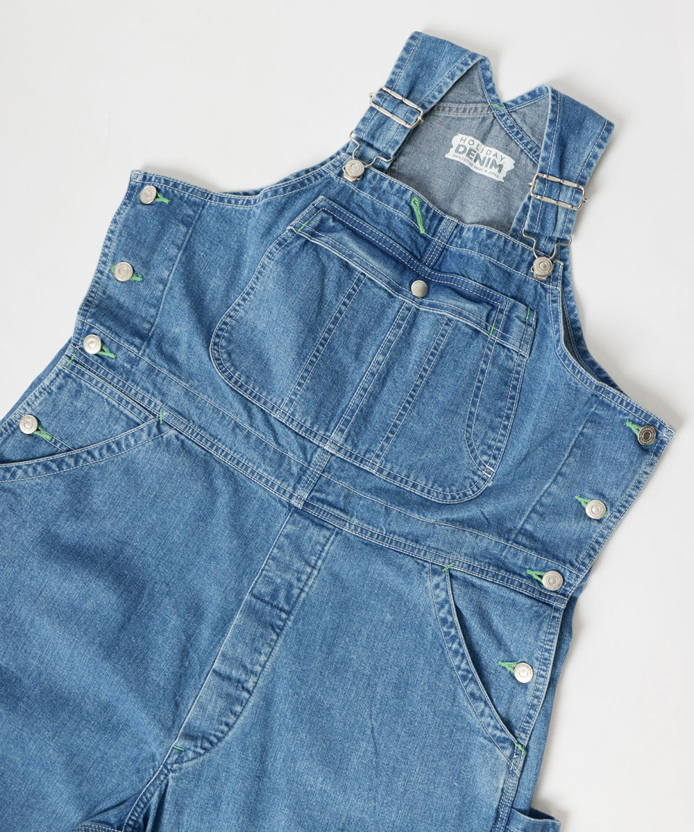 HOLIDAY BIG DENIM OVERALL 0