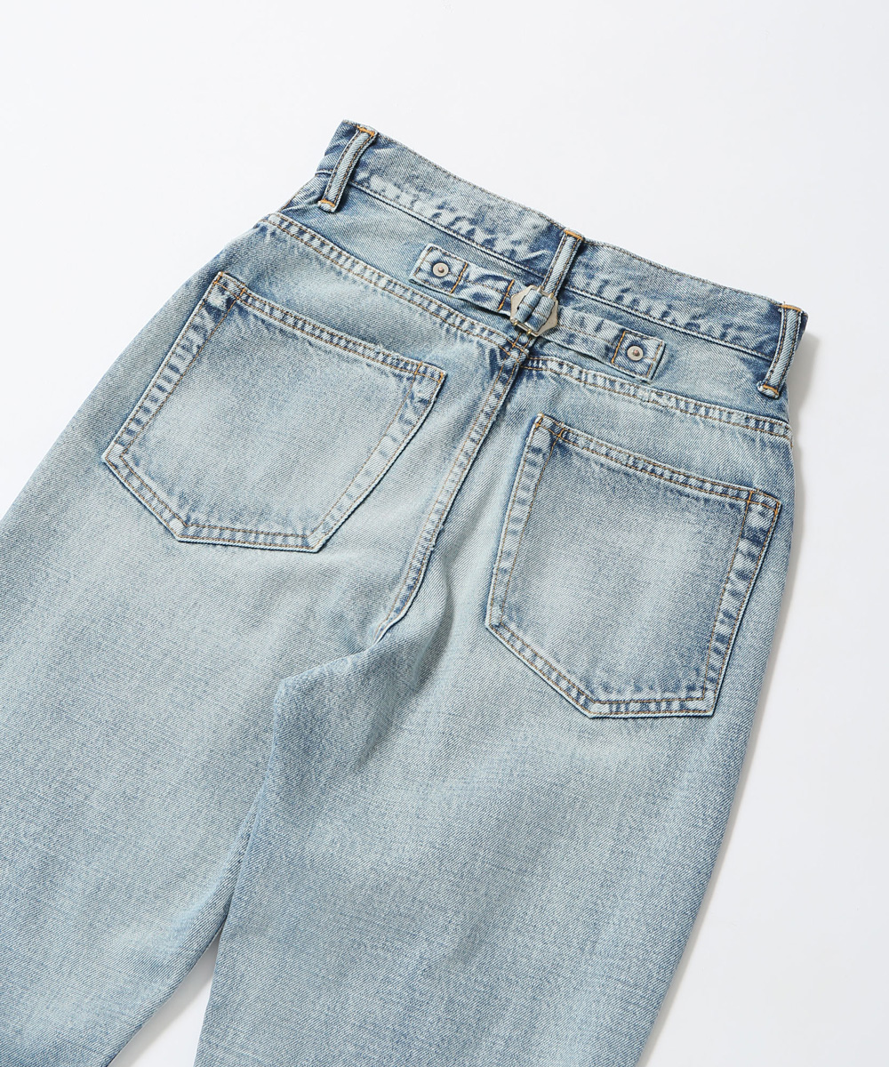 HIGH WAIST WIDE DENIM PANTS (WASH)｜HOLIDAY（ホリデイ）OFFICIAL 