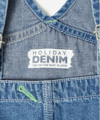 SLIM FLARE DENIM OVER-ALL｜HOLIDAY（ホリデイ）OFFICIAL ONLINE ...