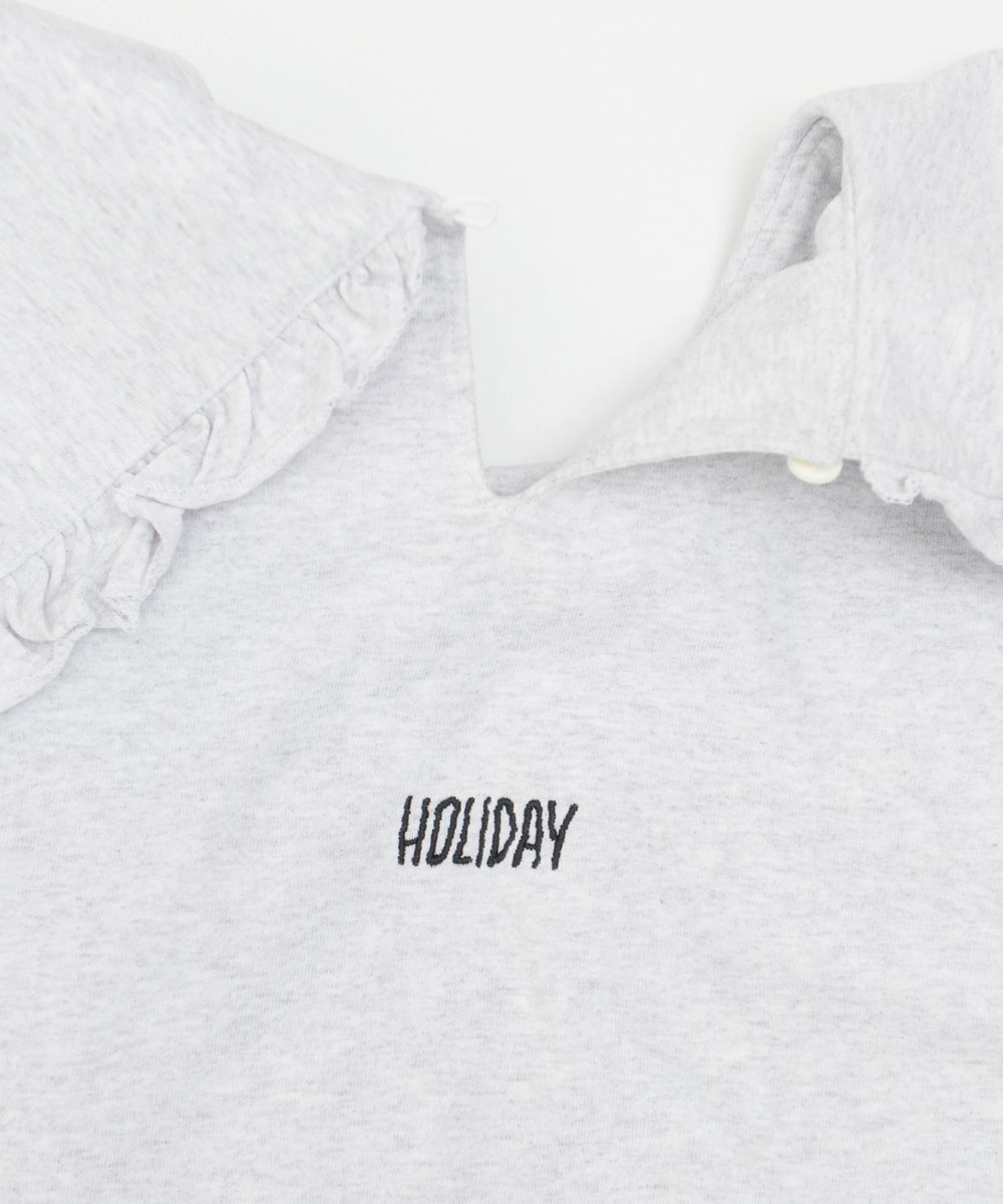 SUPER FINE DRY PURITAN COLLAR BLOUSE｜HOLIDAY（ホリデイ）OFFICIAL