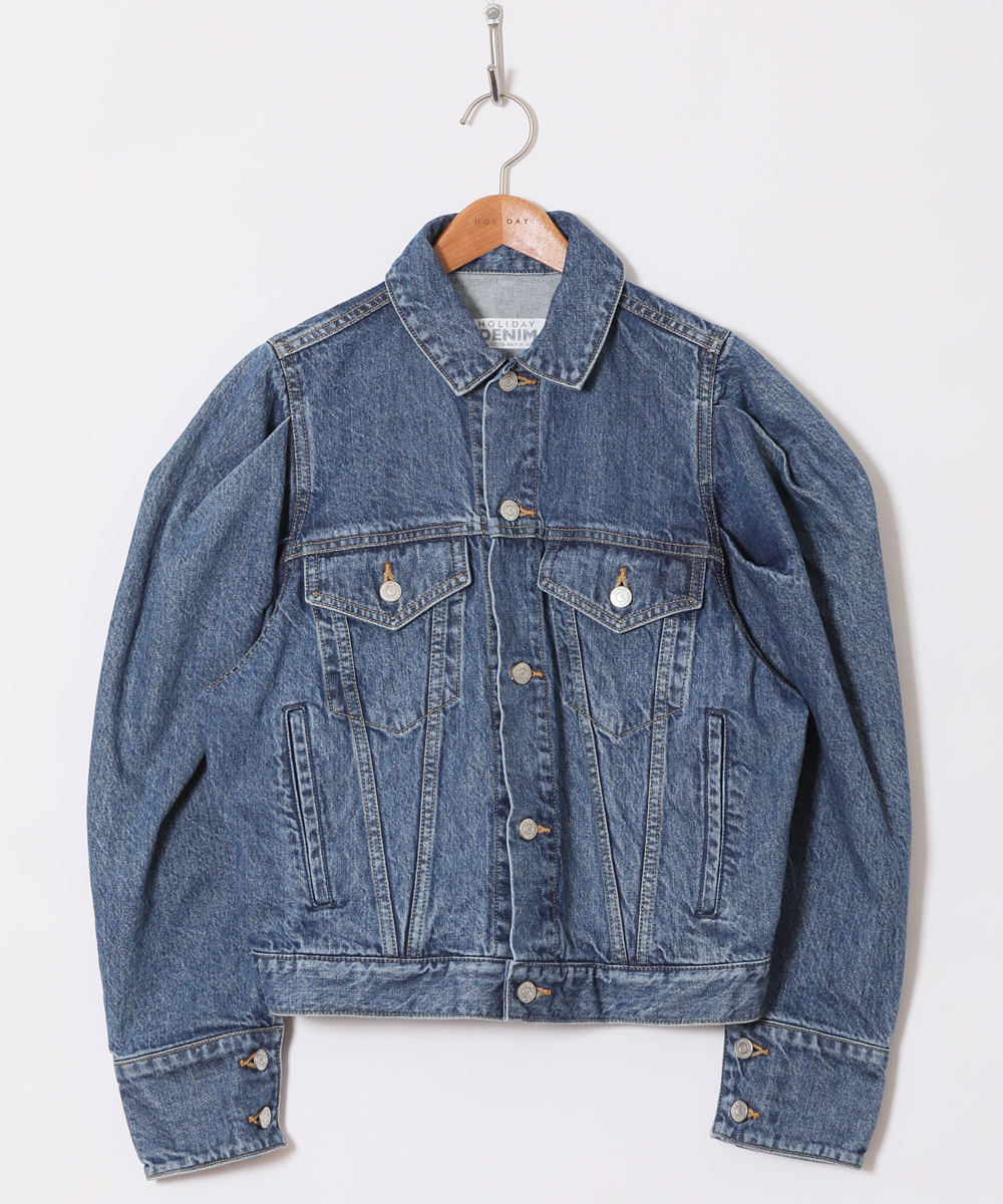 PUFF SLEEVE DENIM JACKET｜HOLIDAY（ホリデイ）OFFICIAL ONLINE STORE