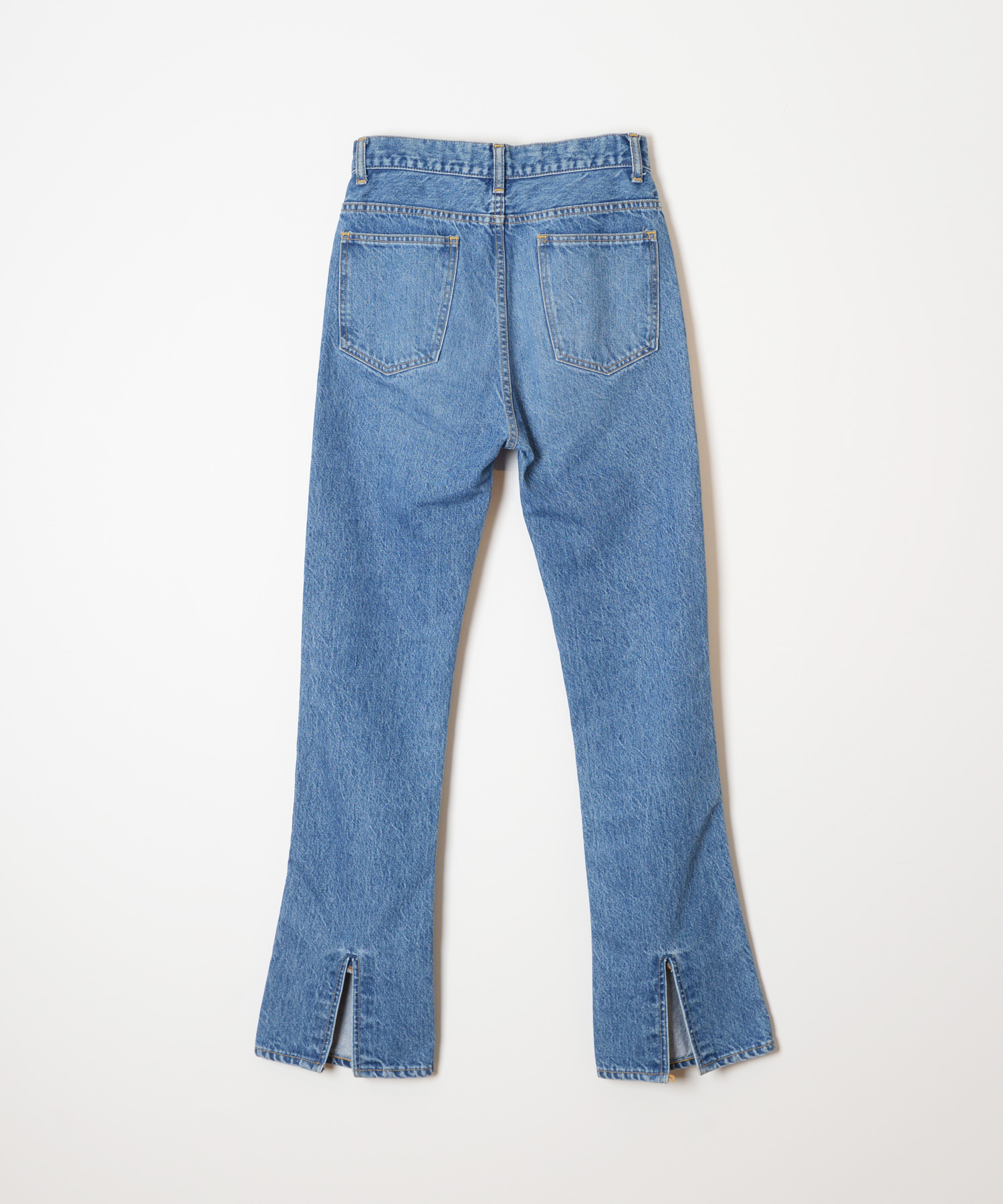HIGH WAIST SKINNY FLARE DENIM PANTS｜HOLIDAY（ホリデイ）OFFICIAL 