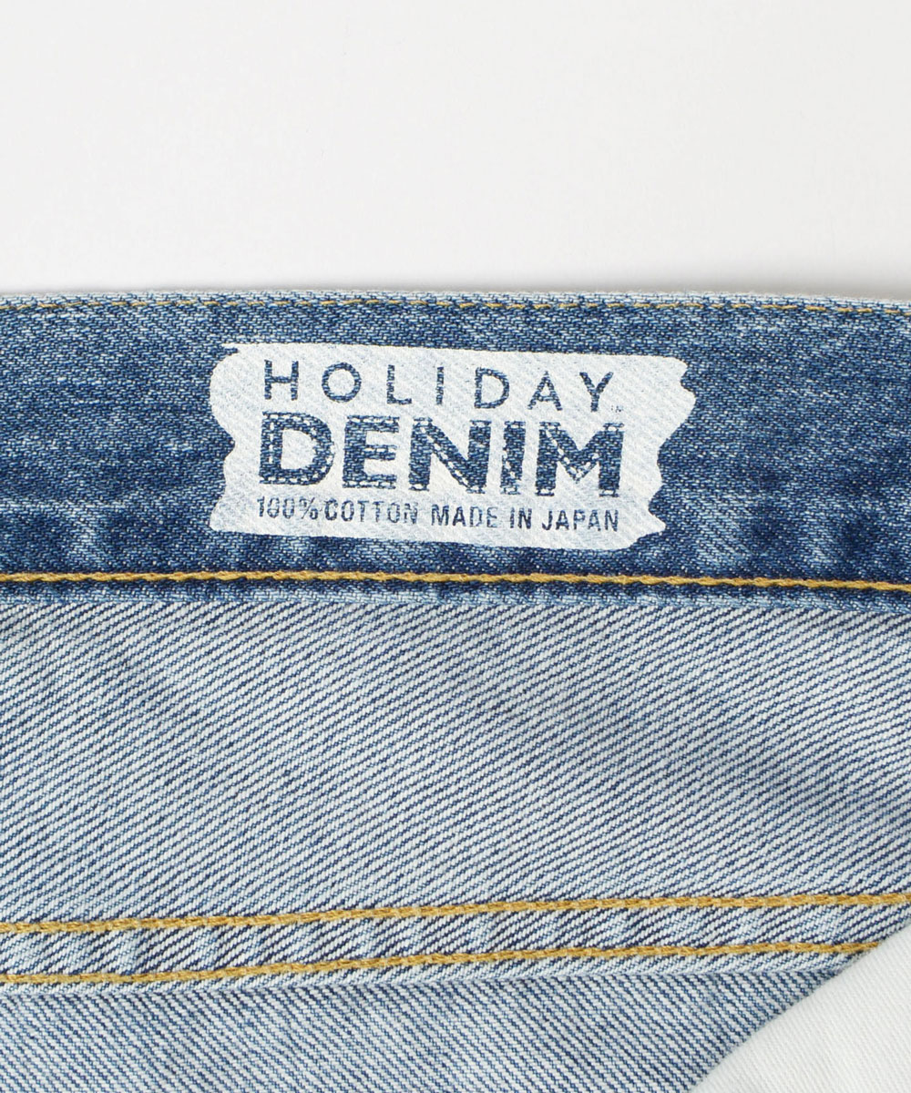 HIGH WAIST SKINNY FLARE DENIM PANTS｜HOLIDAY（ホリデイ）OFFICIAL