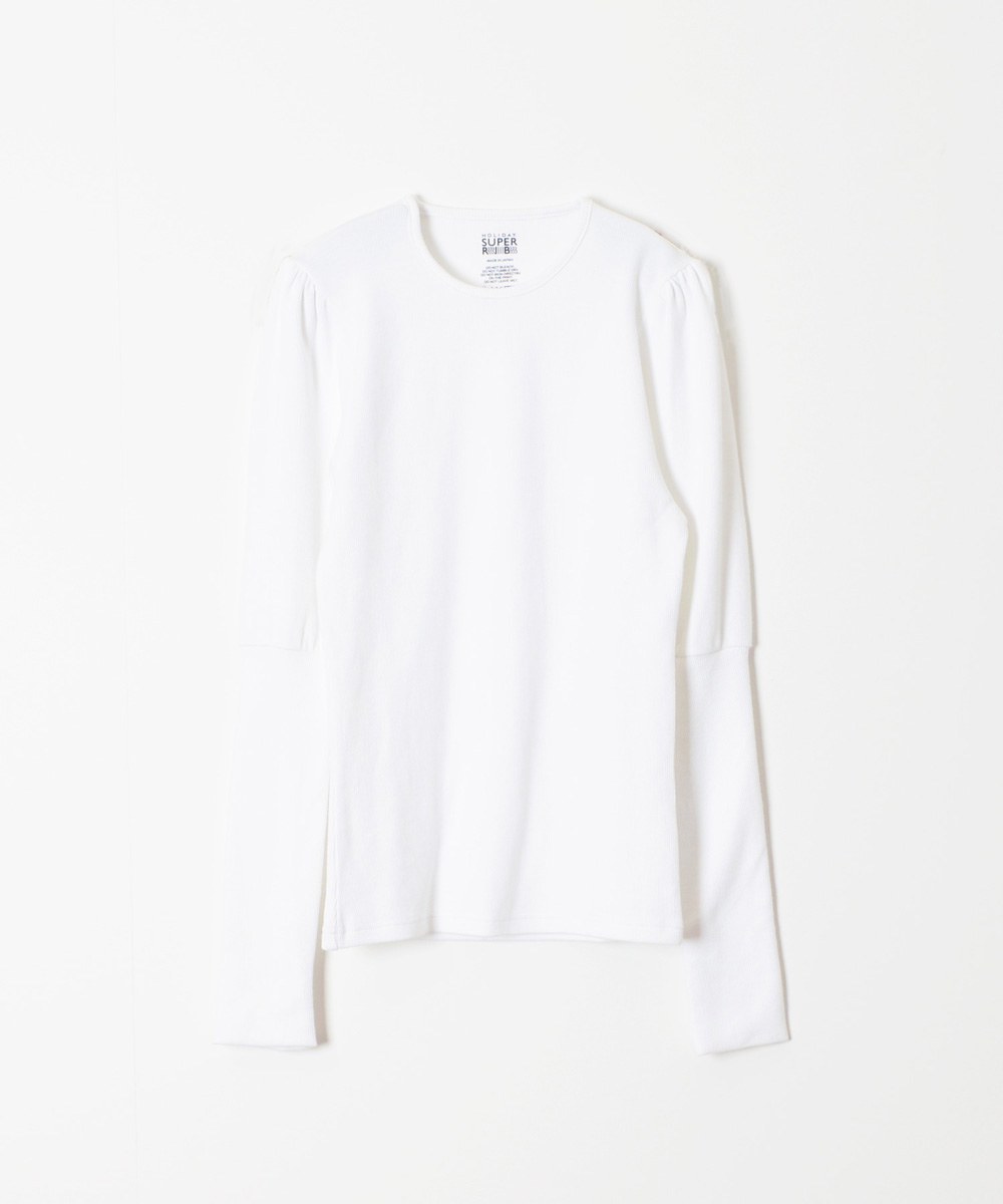 SUPER RIB PUFF L/S TOPS｜HOLIDAY（ホリデイ）OFFICIAL ONLINE STORE ...
