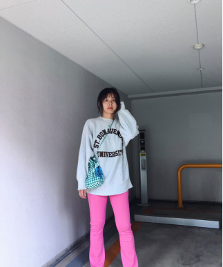 深緑(ふかみどり) HOLIDAY SUPER RIB FLARE PANTS