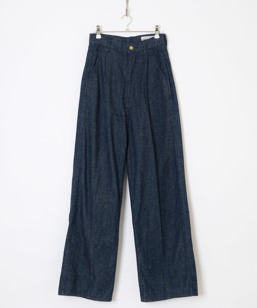 TUCK DENIM PANTS（DRAG）｜HOLIDAY（ホリデイ）OFFICIAL ONLINE STORE