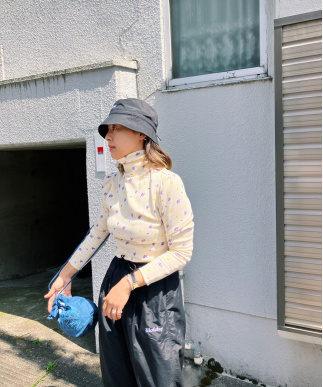新品❤HOLIDAY ホリデイ／SUPER RIB PUFF L/S TOPS Tシャツ/カットソー(七分/長袖) 数量限定価格!!
