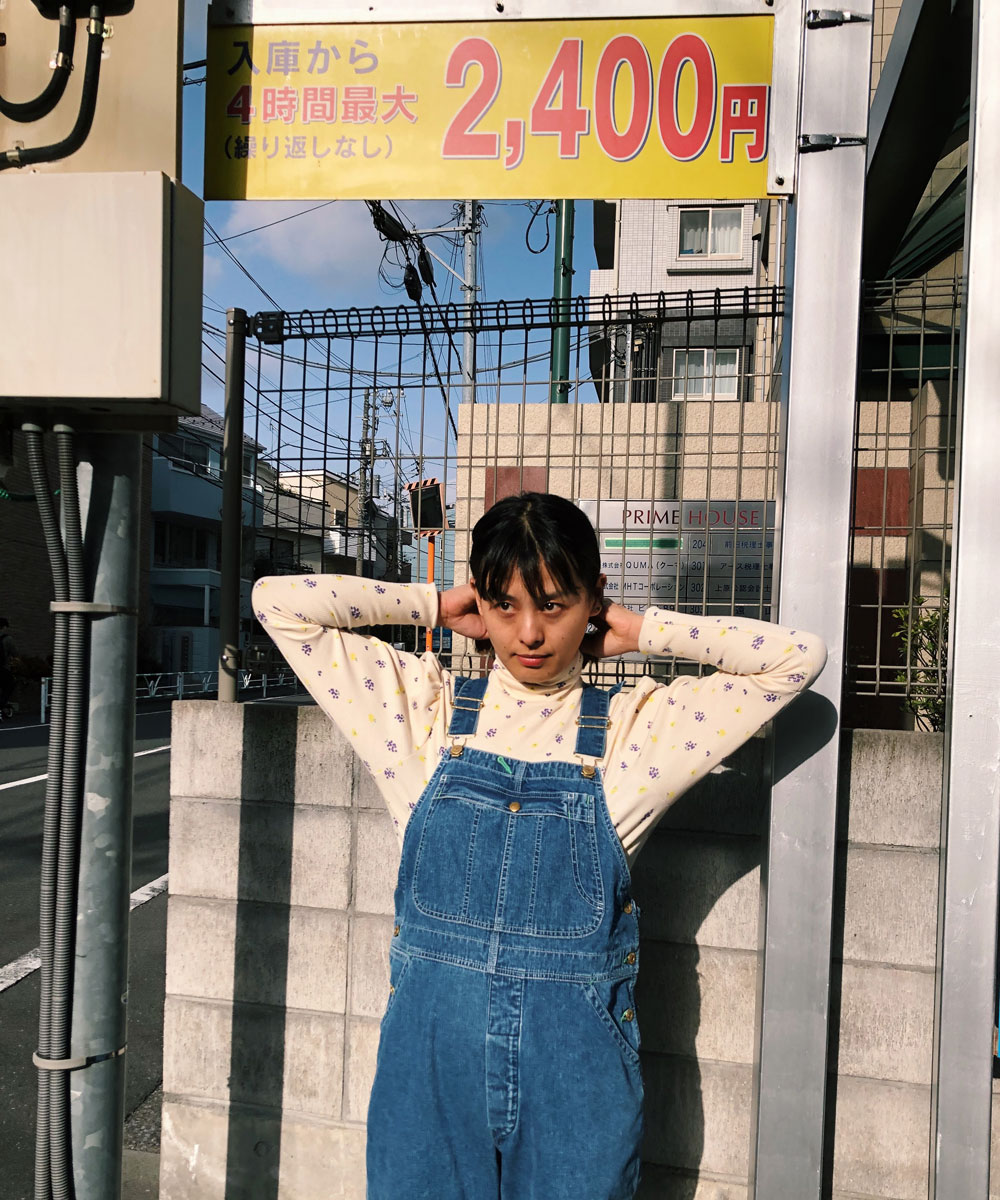 LIMITED SUPER RIB PUFF HIGH-NECK TOPS（FRUIT）｜HOLIDAY（ホリデイ 