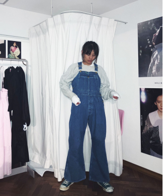 BIG DENIM FLARE OVER-ALL｜HOLIDAY（ホリデイ）OFFICIAL ONLINE STORE