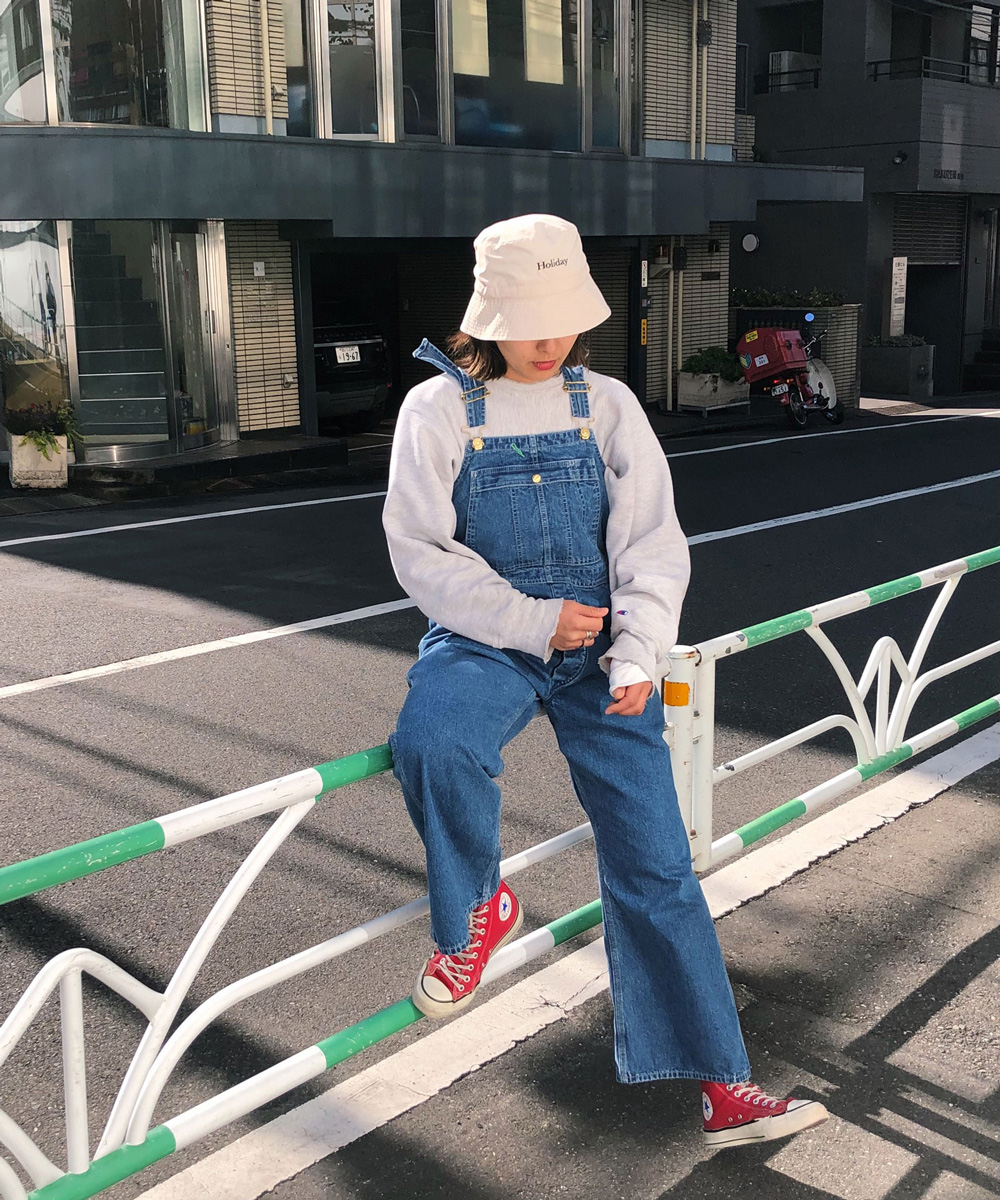 BIG DENIM FLARE OVER-ALL｜HOLIDAY（ホリデイ）OFFICIAL ONLINE STORE 