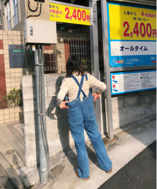 LOW-BACK DENIM OVER-ALL｜HOLIDAY（ホリデイ）OFFICIAL ONLINE STORE