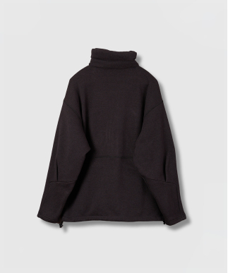 美品　holiday ブラックラッフルシャツ　ホリディ LE SOUK HOLIDAY（ルスークホリデー） ブラウス シャツ バックラッフル