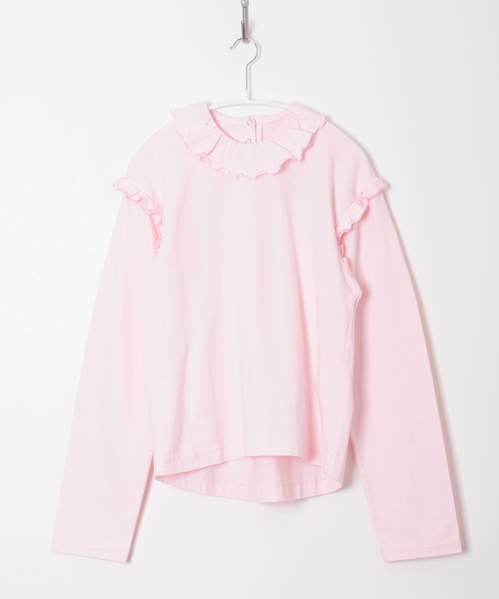 SUPER FINE DRY RUFFLE COLLAR L/S TOPS｜HOLIDAY（ホリデイ）OFFICIAL ...