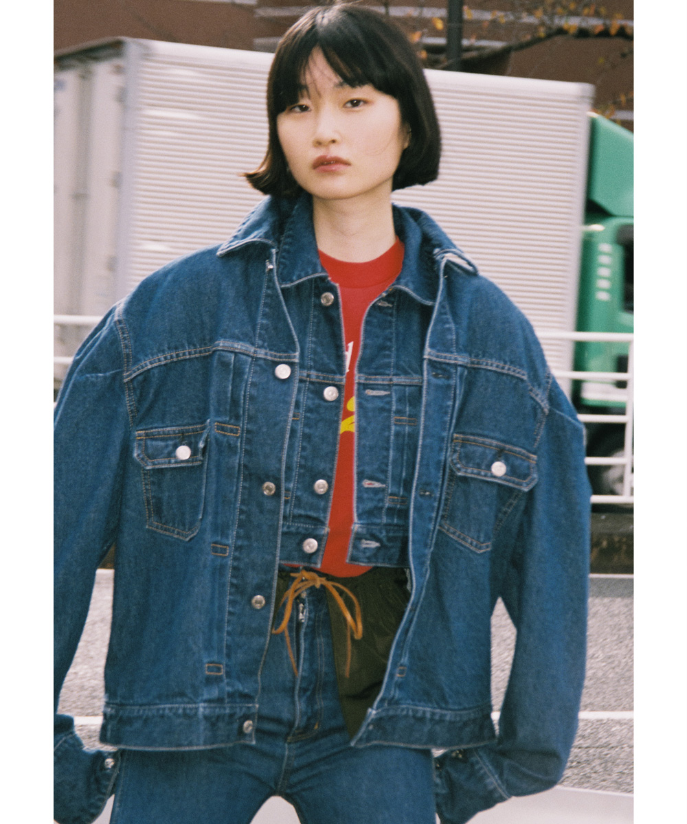 CROPPED DENIM JACKET（DARK INDIGO）｜HOLIDAY（ホリデイ）OFFICIAL