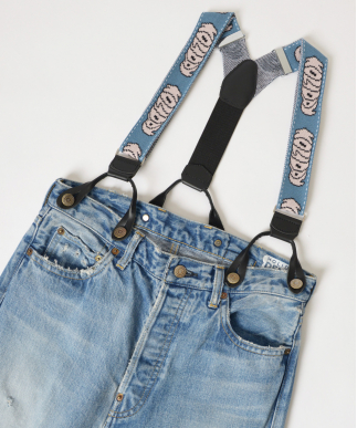 DAMAGE DENIM SUSPENDER PANTS｜HOLIDAY（ホリデイ）OFFICIAL ONLINE