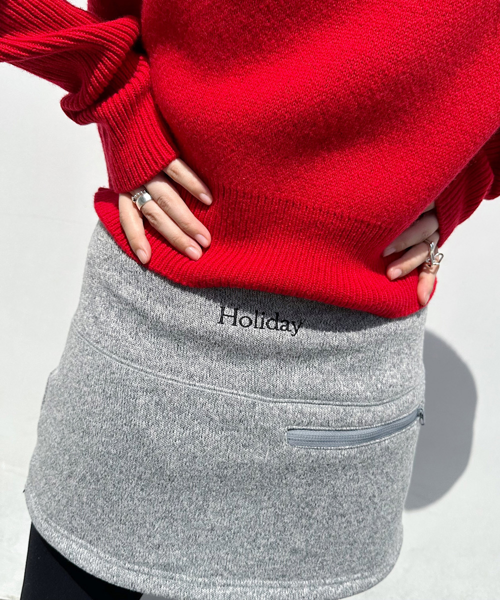 THERMAL PRO FLEECE MINI SKIRT｜HOLIDAY（ホリデイ）OFFICIAL ONLINE