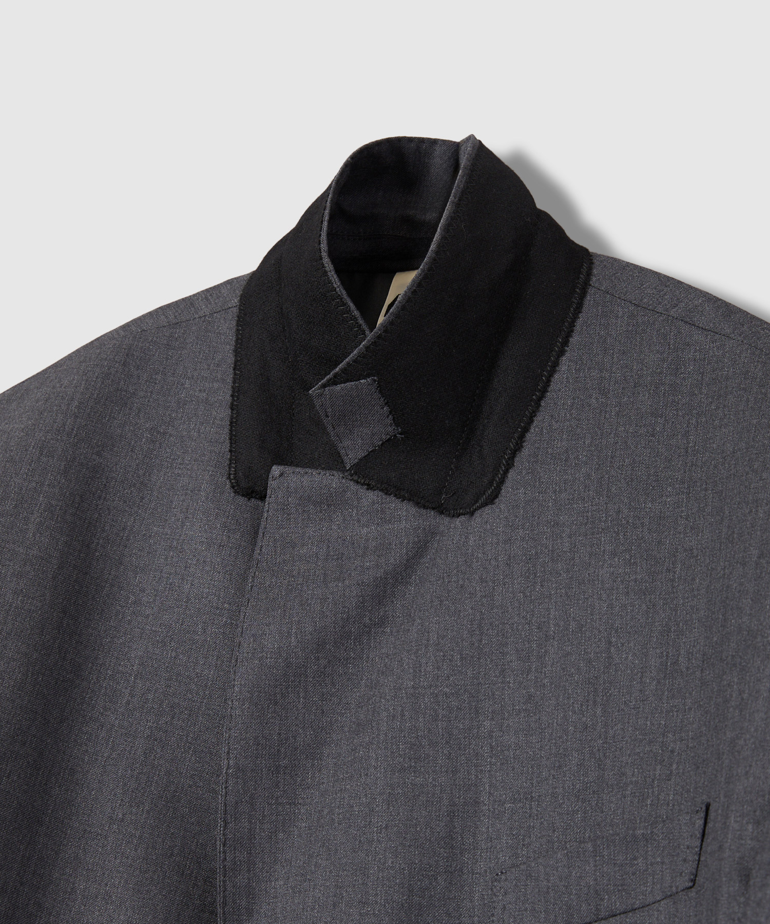 HOLIDAY WOOL PUFF JACKET チャコール 9月下旬〜10月上旬頃お届け予定】WOOL PUFF JACKET｜HOLIDAY（ホリデイ