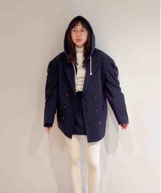 9月下旬〜10月上旬頃お届け予定】WOOL DRAWSTRINGS MINI SKIRT