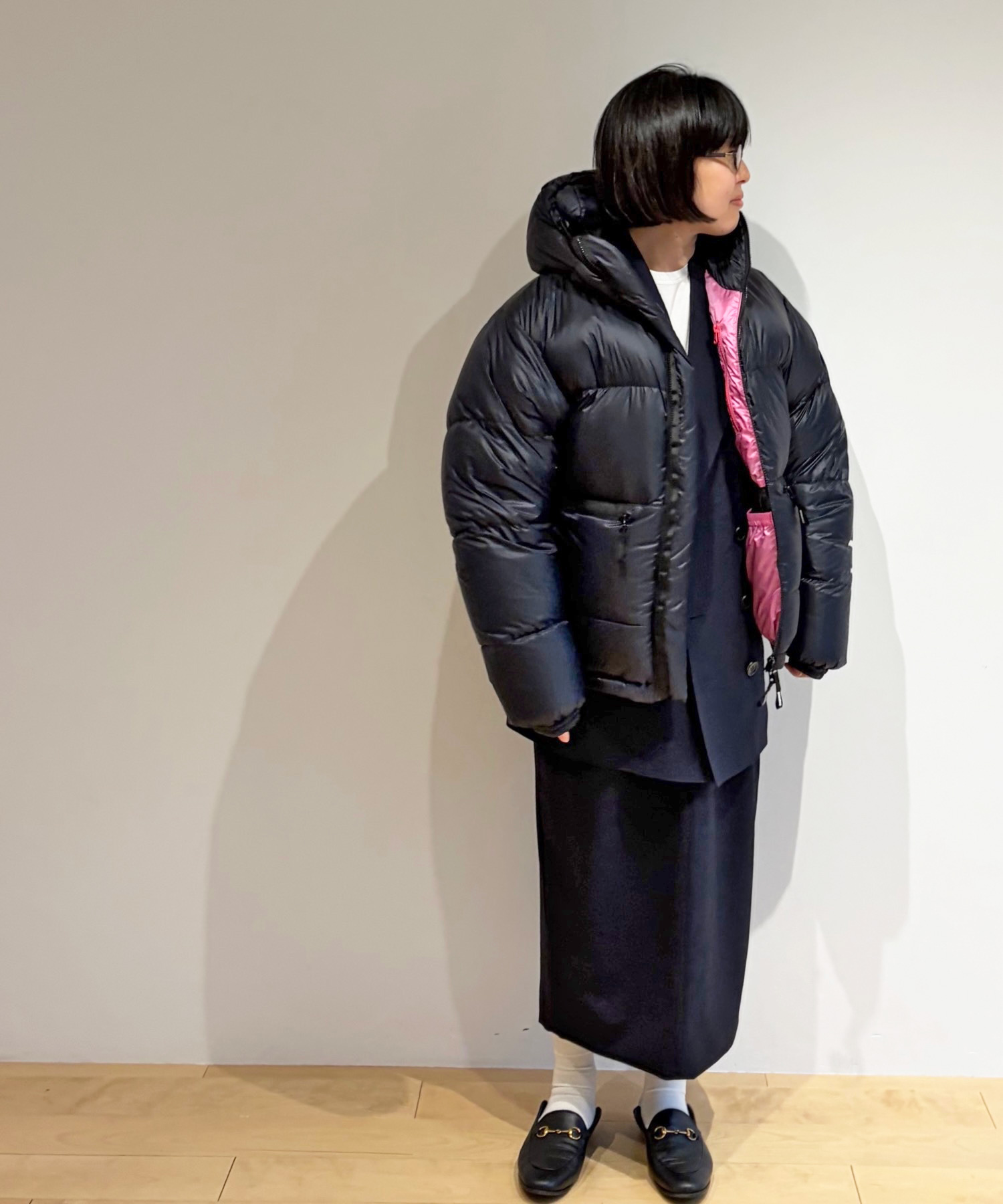 9月下旬〜10月上旬頃お届け予定】WOOL DRAWSTRINGS 2TUCK SKIRT