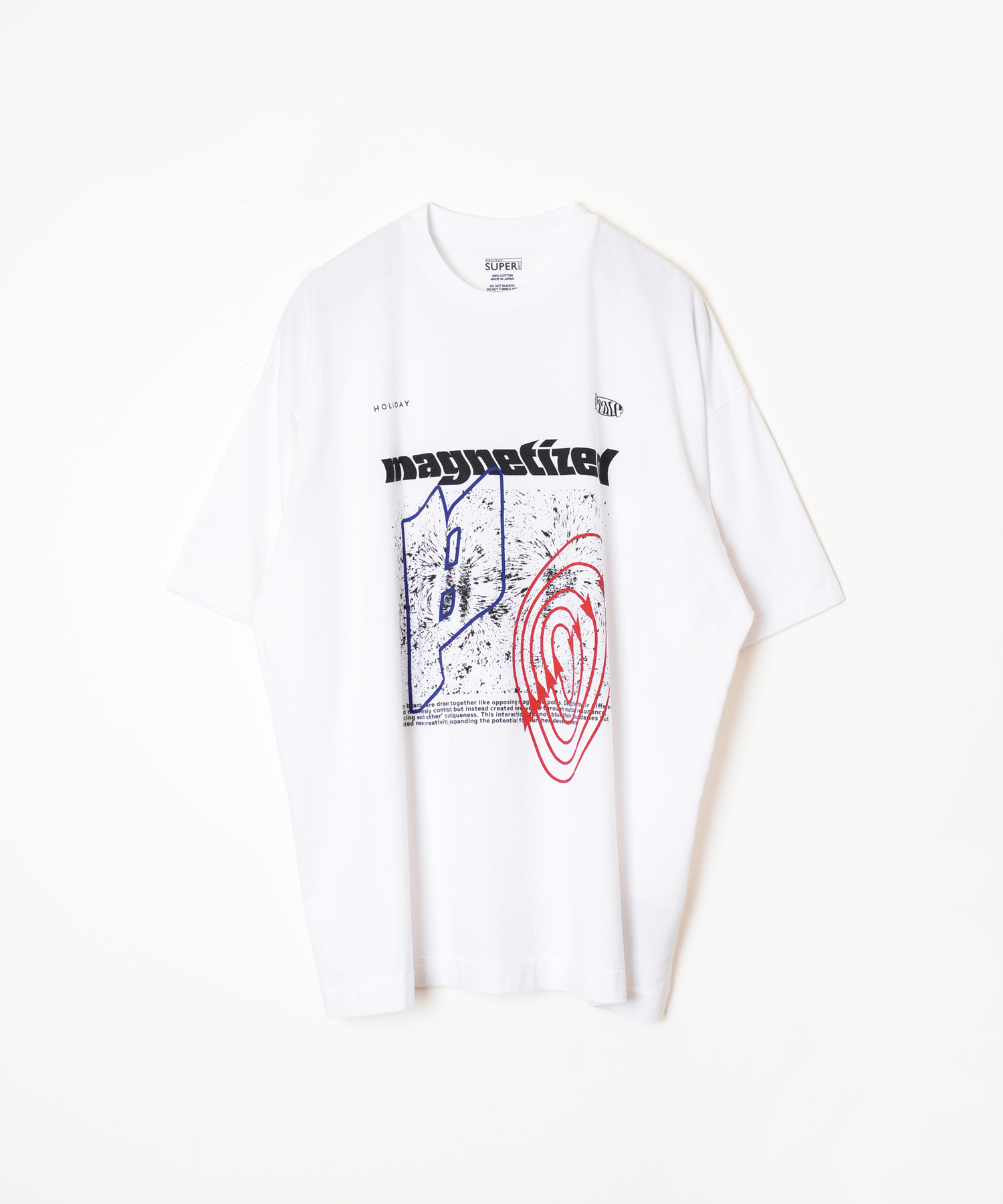 HOLIDAY×Peate SUPER FINE S/S T-SHIRT（MAGNETIZED）｜HOLIDAY